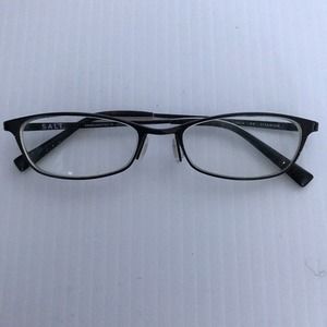 SALT. “LIZZIE” Eyeglasses Frame Titanium Japan 50-17-134 Black Rectangular